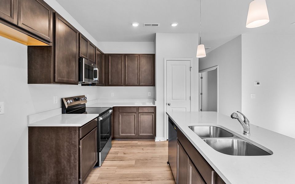 Furnished interior view inside a new home in Bell West, Kernersville (Image 13).
