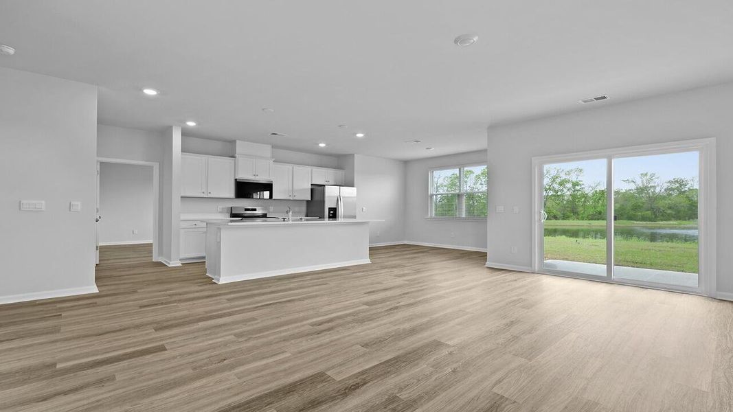 Spacious, unfurnished interior of a new home in Carolina Groves, Moncks Corner (Image 13). Spacious, unfurnished interior of a new home in Carolina Groves, Moncks Corner (Image 13).