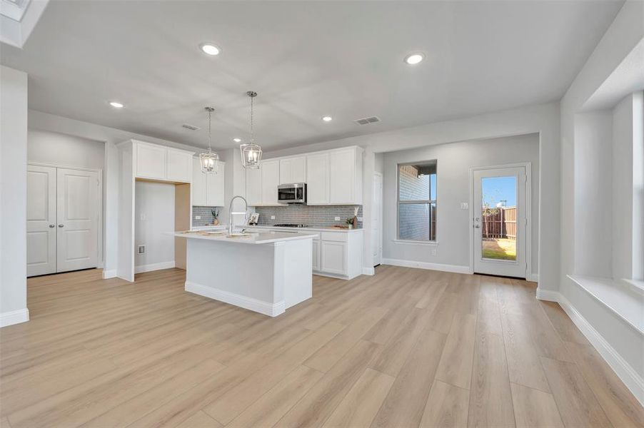 Furnished interior view inside a new home in Lilybrooke at Legacy Hills, Celina (Image 16).