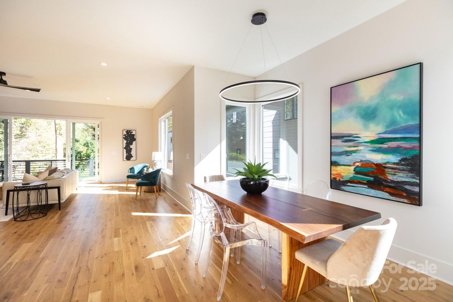 Furnished interior view inside a new home in , Charlotte (Image 5).