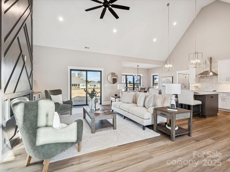 Furnished interior view inside a new home in , Salisbury (Image 18).