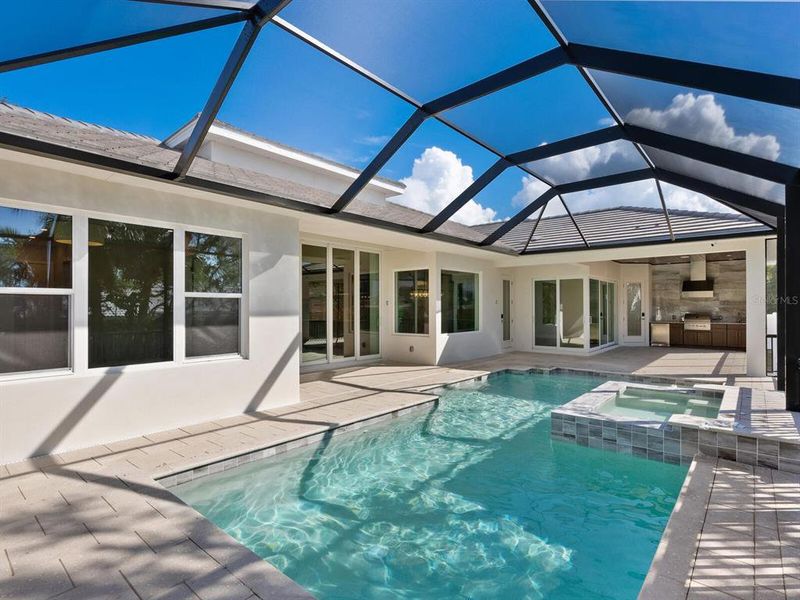 Exterior details and patio area of a home in , Sarasota (Image 26). Exterior details and patio area of a home in , Sarasota (Image 26).