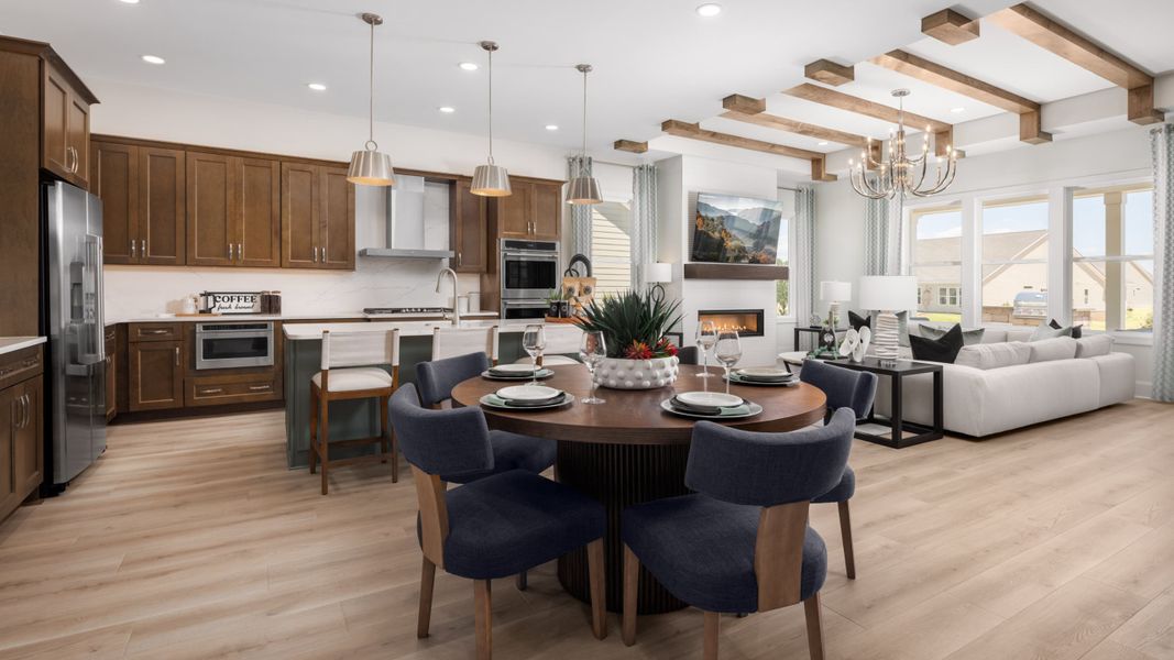 Great Room & Kitchen Great Room & Kitchen