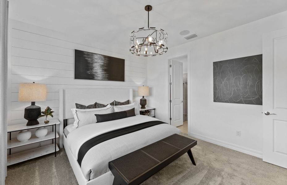 Bright and open owner's suite Bright and open owner's suite