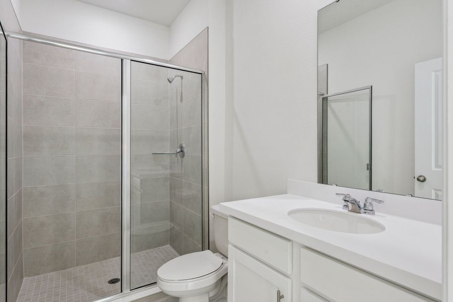 Furnished interior view inside a new home in Estes Reserve, Eustis (Image 18).