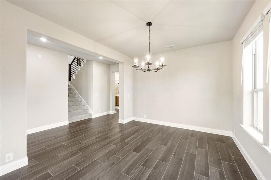 Spacious, unfurnished interior of a new home in Villages of Walnut Grove, Midlothian (Image 23).