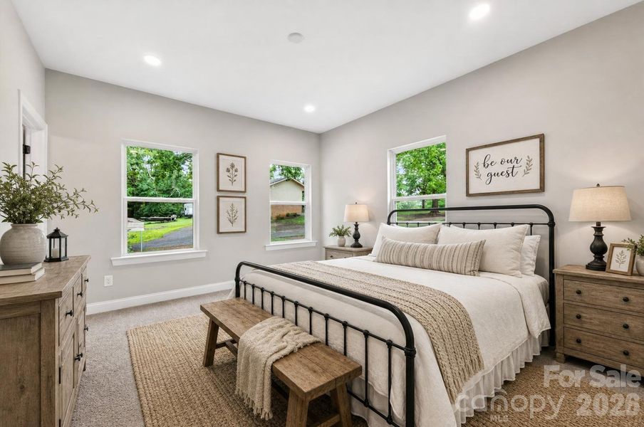 Furnished interior view inside a new home in , Kings Mountain (Image 14).
