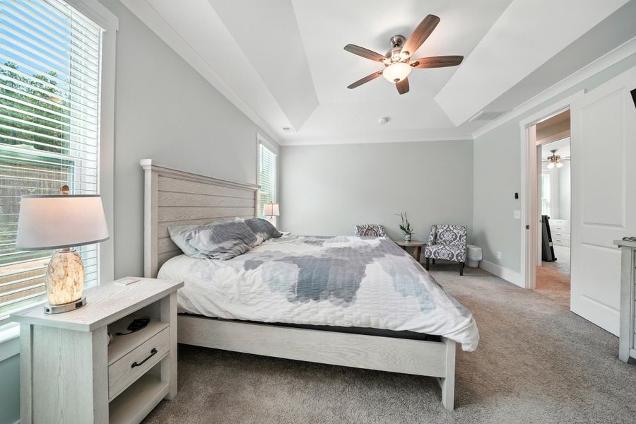Furnished interior view inside a new home in , Ravenel (Image 26).