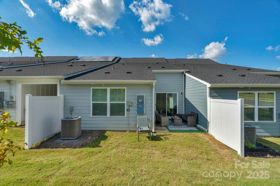 Front exterior of a new home in , Troutman, NC, highlighting curb appeal (Image 19).