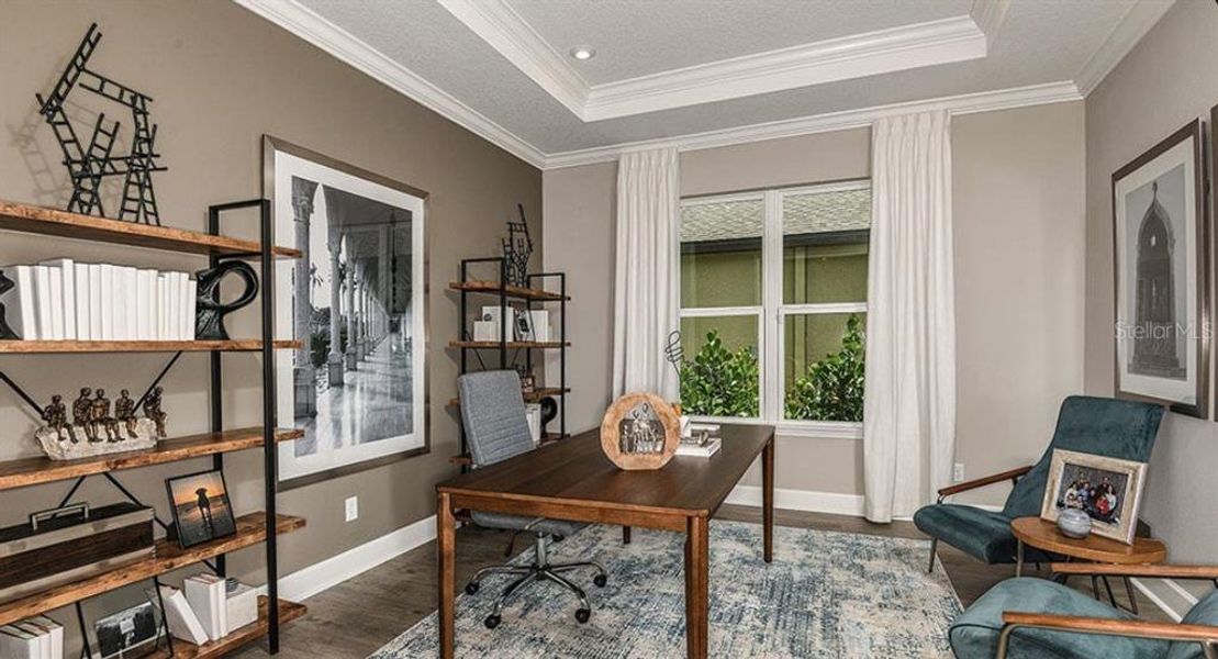 Furnished interior view inside a new home in The Waters at Center Lake Ranch, St. Cloud (Image 12).