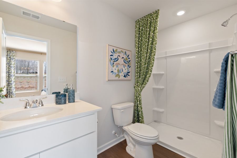 Representative furnished interior of a home built from the Allendale - Genesis Value Collection by Mungo Homes in Evergreen, Spartanburg (Image 7).