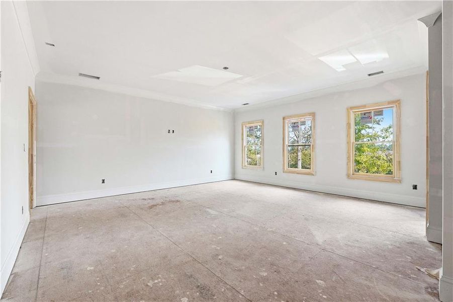 In-progress construction of a new home in , Marietta, GA (Image 33).