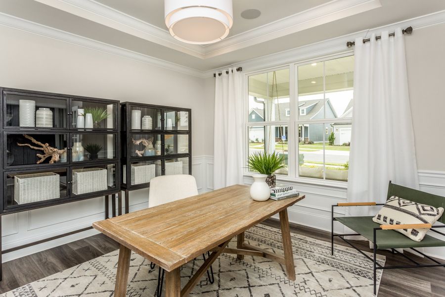 Representative furnished interior of a home built from the Stardom by Del Webb in Del Webb Carolina Ridge, Midland (Image 19).