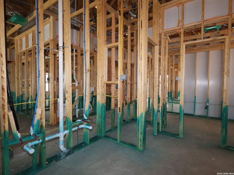 In-progress construction of a new home in Greenspoint Heights, Seguin, TX (Image 28).