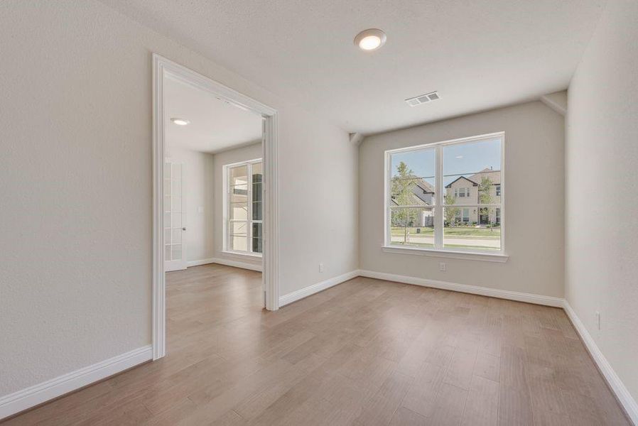 Spacious, unfurnished interior of a new home in Wellspring Estates, Celina (Image 32). Spacious, unfurnished interior of a new home in Wellspring Estates, Celina (Image 32).