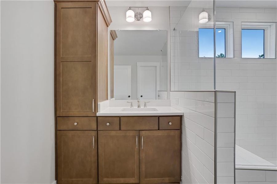 Furnished interior view inside a new home in Marble Tree, Ball Ground (Image 10).