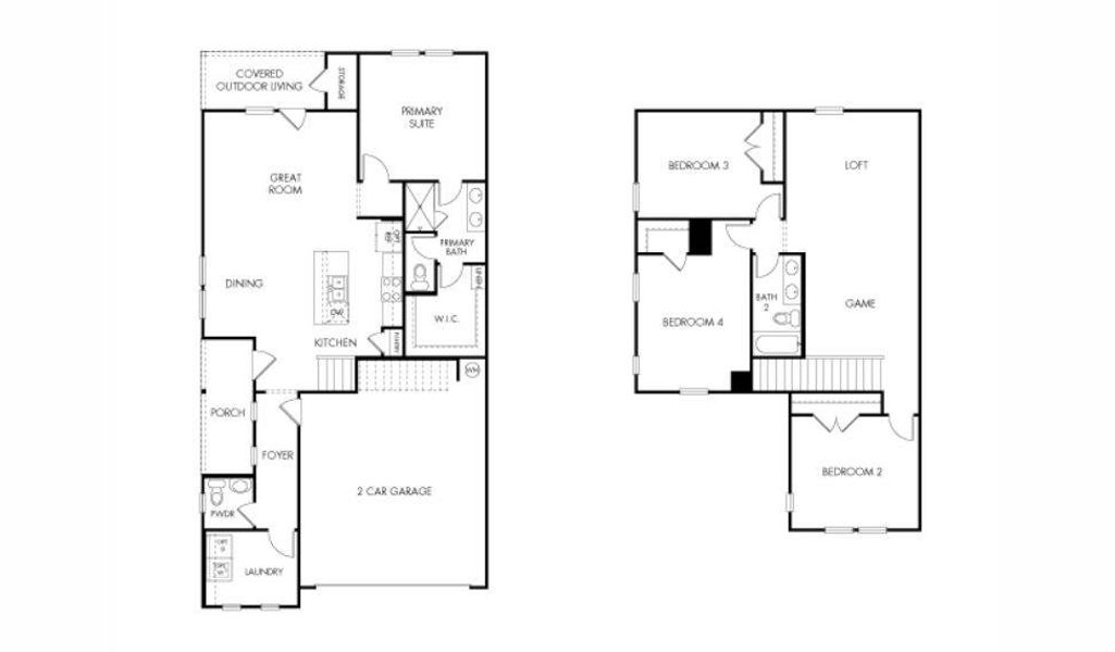 View of home floor plan