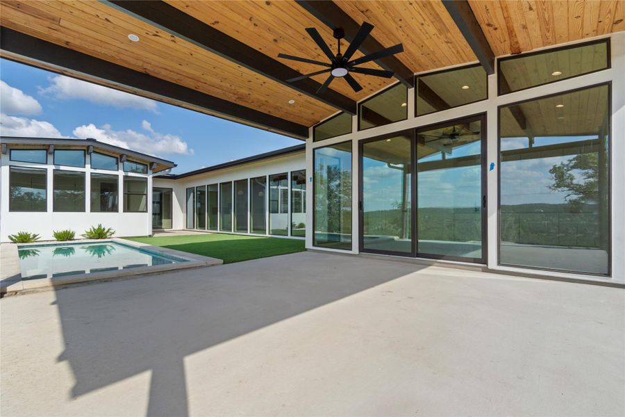 Exterior details and patio area of a home in Paradise On The Guadalupe, Canyon Lake (Image 15). Exterior details and patio area of a home in Paradise On The Guadalupe, Canyon Lake (Image 15).