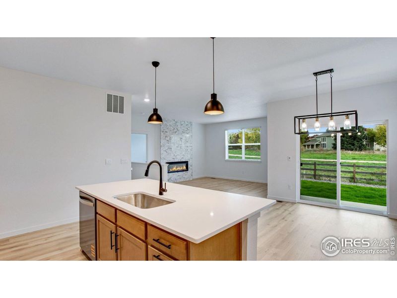 Furnished interior view inside a new home in Hansen Farm, Fort Collins (Image 7).