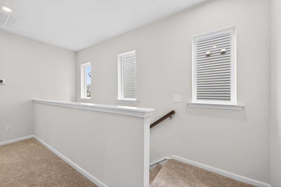 Spacious, unfurnished interior of a new home in Fifteen 15 Cannon, Charlotte (Image 27). Spacious, unfurnished interior of a new home in Fifteen 15 Cannon, Charlotte (Image 27).