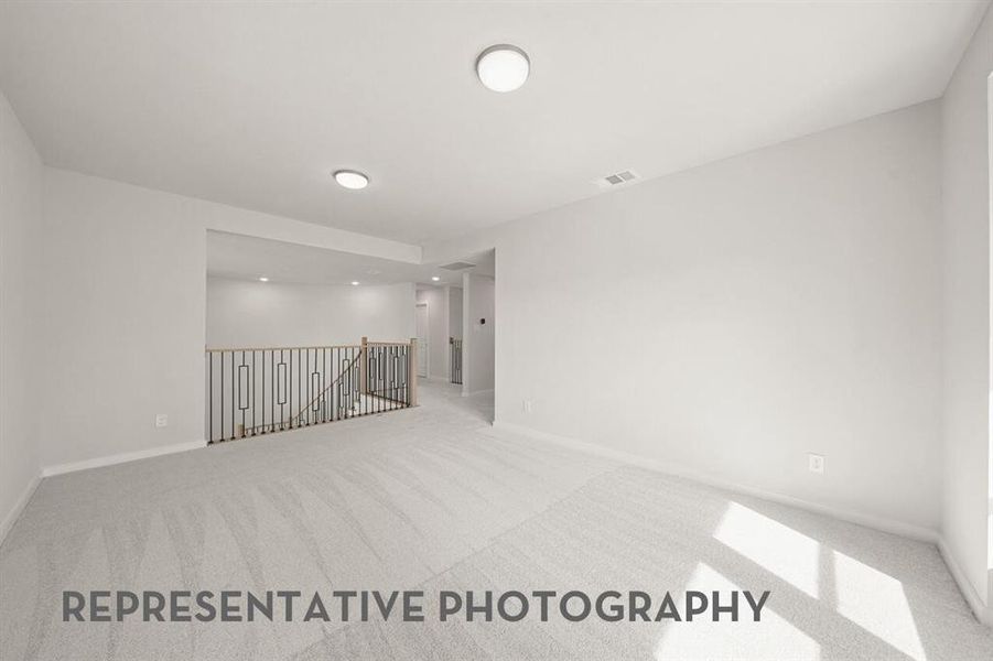 Spacious, unfurnished interior of a new home in Mosaic, Celina (Image 10).