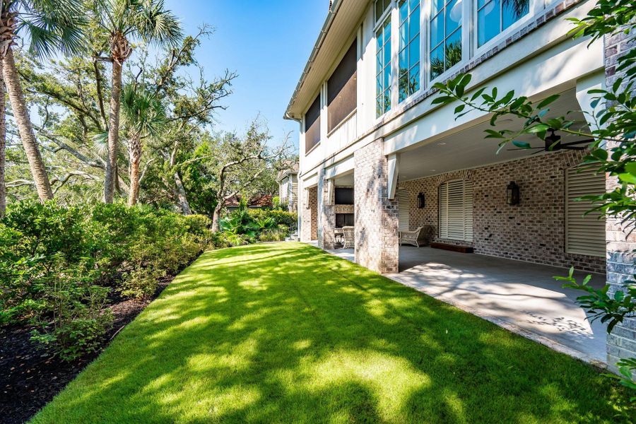 Exterior details and patio area of a home in , Mount Pleasant (Image 39).