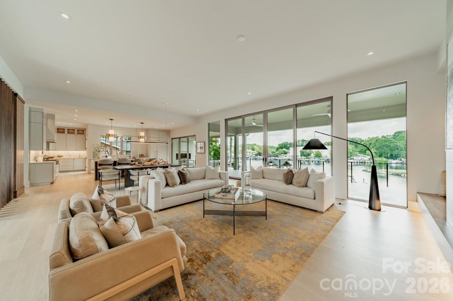 Furnished interior view inside a new home in , Cornelius (Image 15).