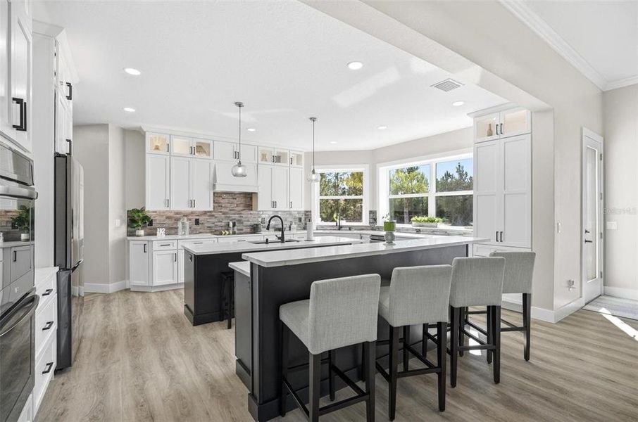 Furnished interior view inside a new home in , Palm Coast (Image 64).