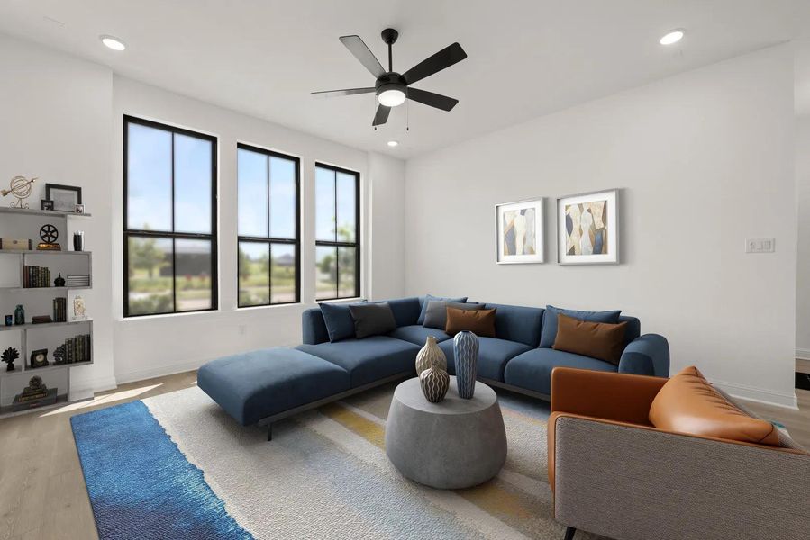 Thornhill B Family room