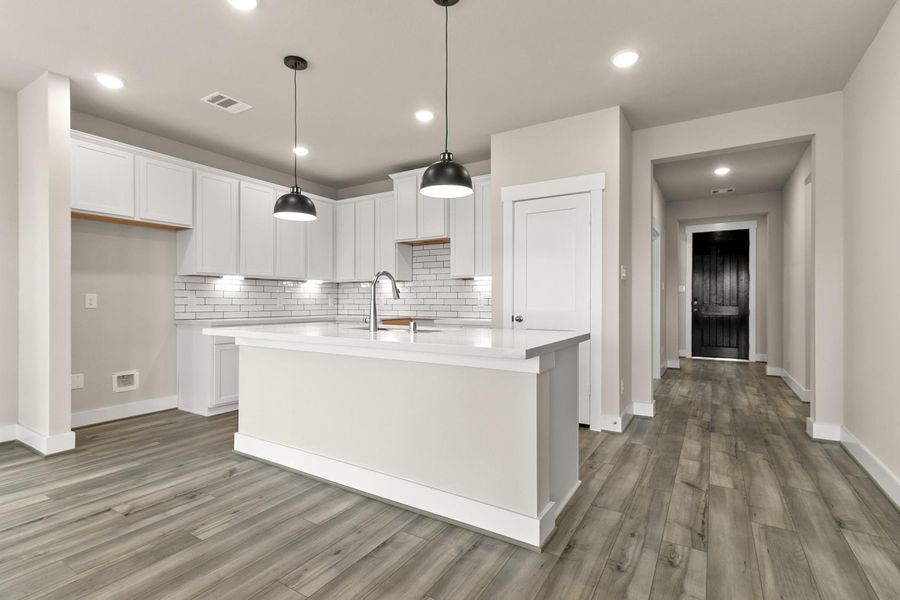 Step into a kitchen that feels like a warm embrace, where modern elegance meets the heart of home. . REPRESENTATIVE PHOTO Step into a kitchen that feels like a warm embrace, where modern elegance meets the heart of home. . REPRESENTATIVE PHOTO