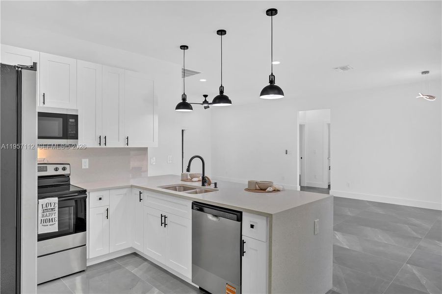 Furnished interior view inside a new home in , Lehigh Acres (Image 9).