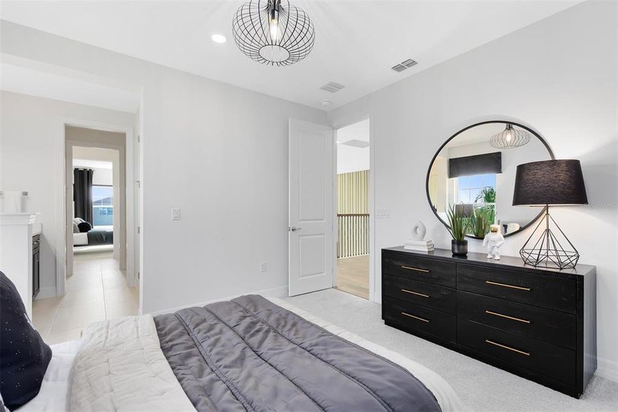 Furnished interior view inside a new home in Winter Grove, Winter Garden (Image 21).