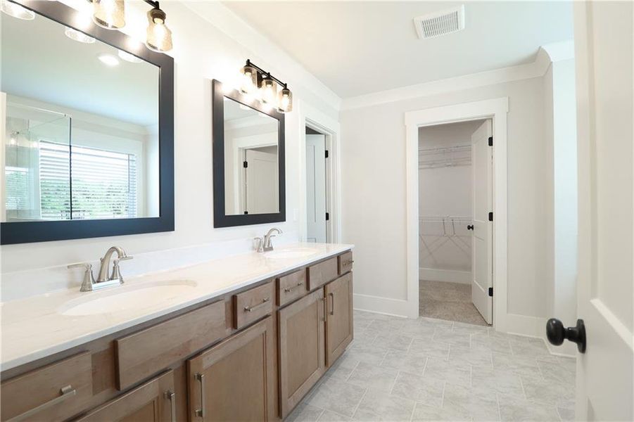 Furnished interior view inside a new home in Weslyn Park, Social Circle (Image 7).