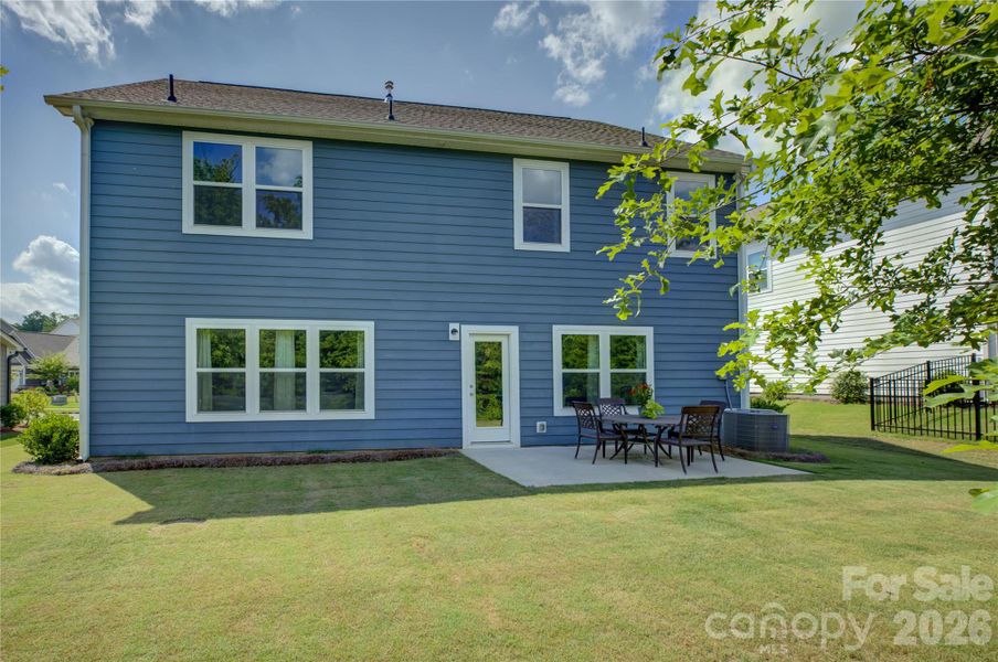 Exterior details and patio area of a home in , York (Image 25).