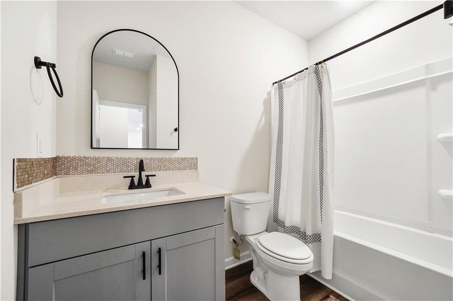 Furnished interior view inside a new home in , Loganville (Image 16).