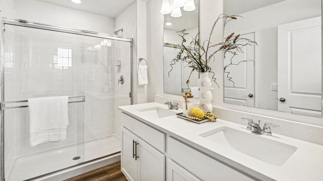 Representative furnished interior of a home built from the Finch by D.R. Horton in The Ridge at Lorson Ranch, Colorado Springs (Image 18).