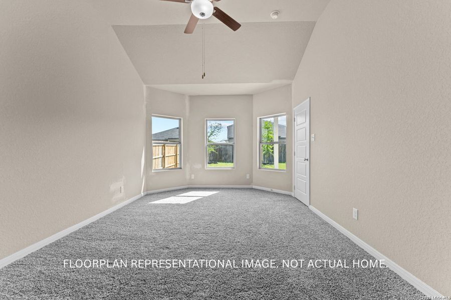 Spacious, unfurnished interior of a new home in Greenspoint Heights, Seguin (Image 17).