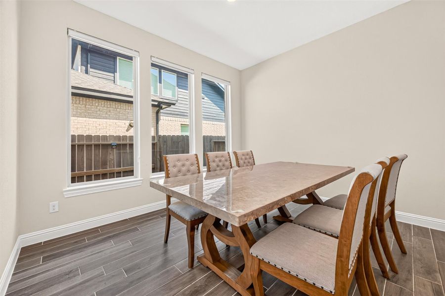 Furnished interior view inside a new home in , Katy (Image 10).