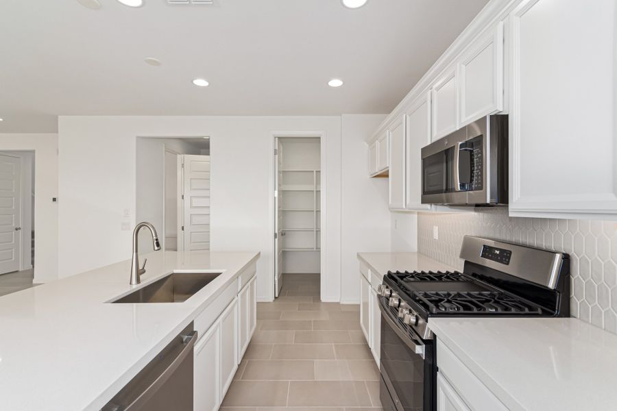 Representative furnished interior of a home built from the Glenstone by Taylor Morrison in Lucero Discovery Collection, Goodyear (Image 6).