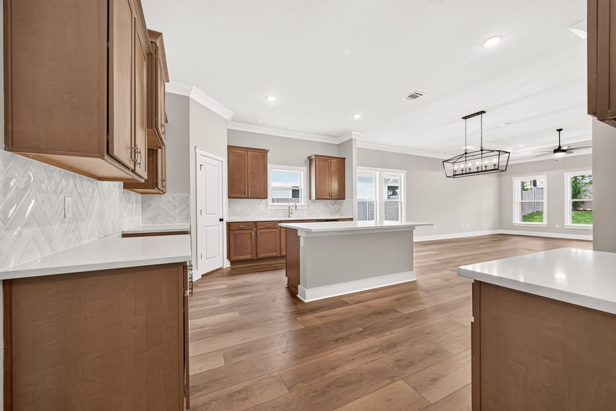 Furnished interior view inside a new home in Two Step Farm, Montgomery (Image 6).