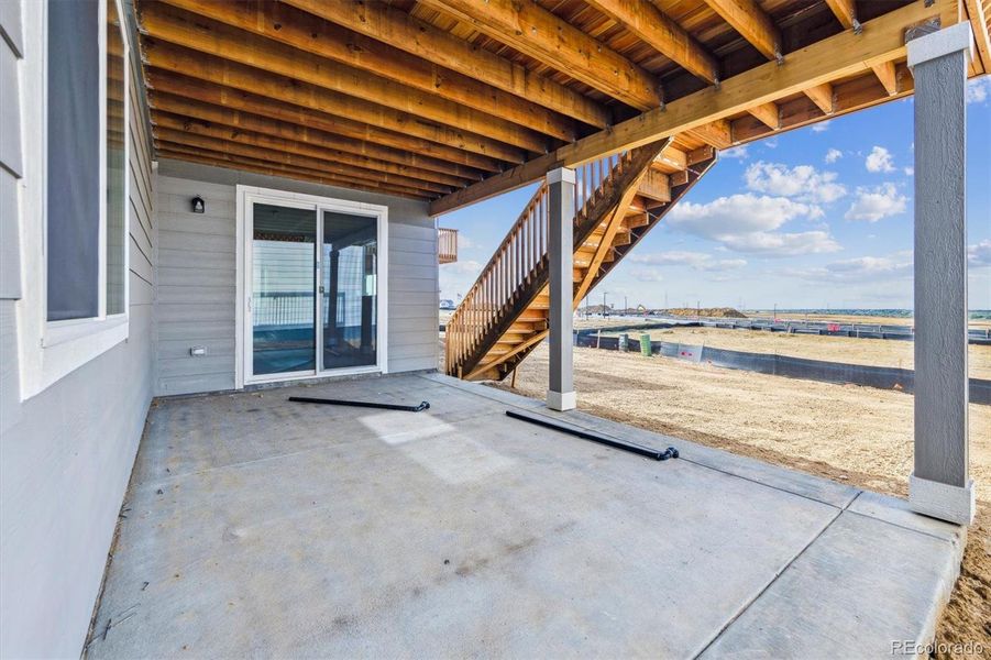 In-progress construction of a new home in Harvest Crossing, Aurora, CO (Image 27).