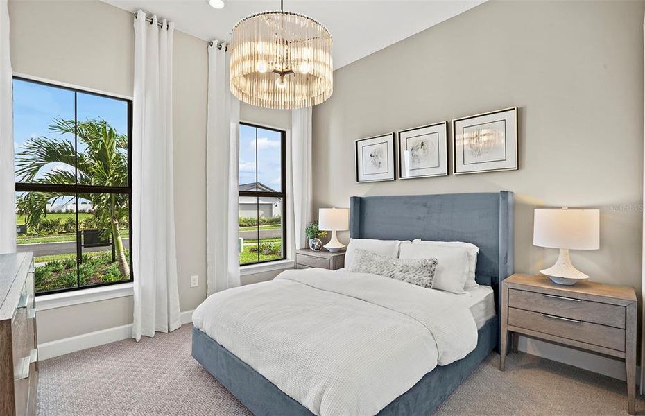 Furnished interior view inside a new home in , Nokomis (Image 10).