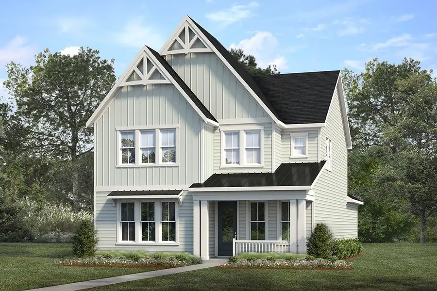 Representative exterior photo of a completed home built from the The Lennon by RobuckHomes in East & Mason, Wilmington, NC (Image 2).