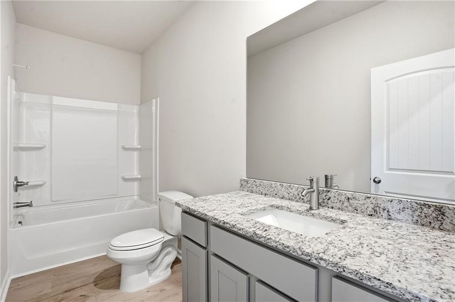 Furnished interior view inside a new home in The Woodlands Preserve, Jackson (Image 5).