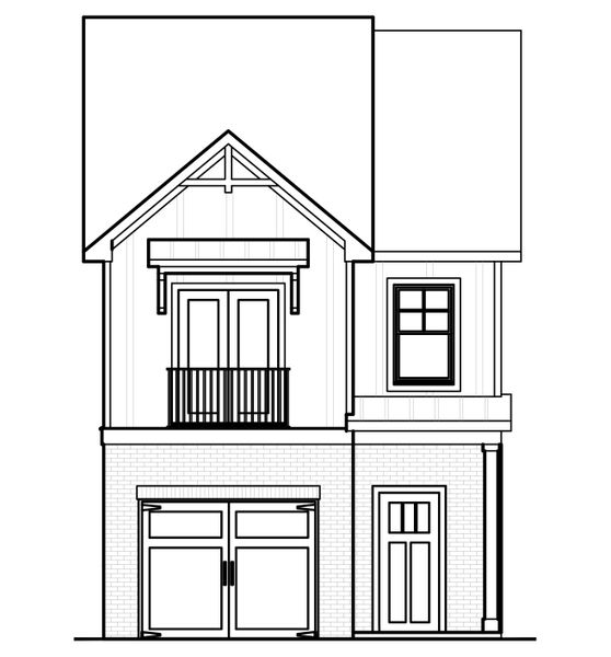 Representative rendering of the exterior for the Marlin by Rocklyn Homes (Image 7).