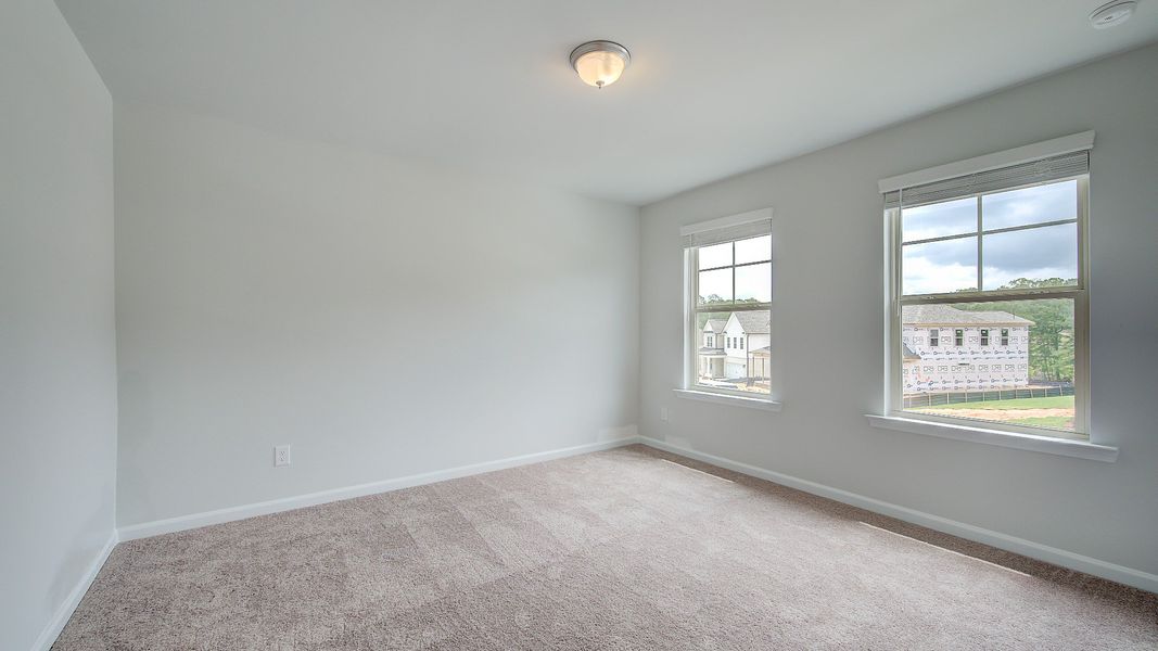 Furnished interior view inside a new home in Hamilton Lakes, Lawrenceville (Image 18). Furnished interior view inside a new home in Hamilton Lakes, Lawrenceville (Image 18).