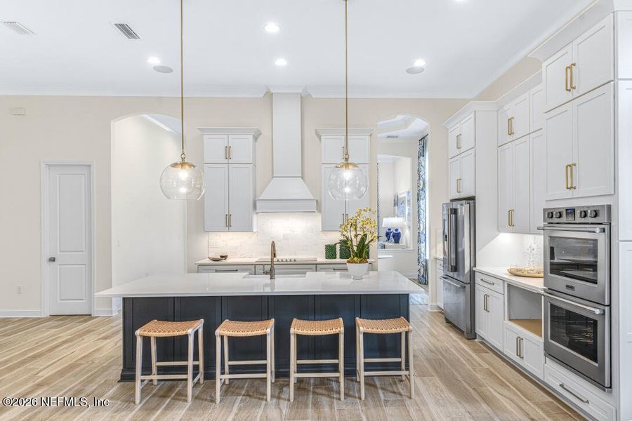 Furnished interior view inside a new home in , Fernandina Beach (Image 8).