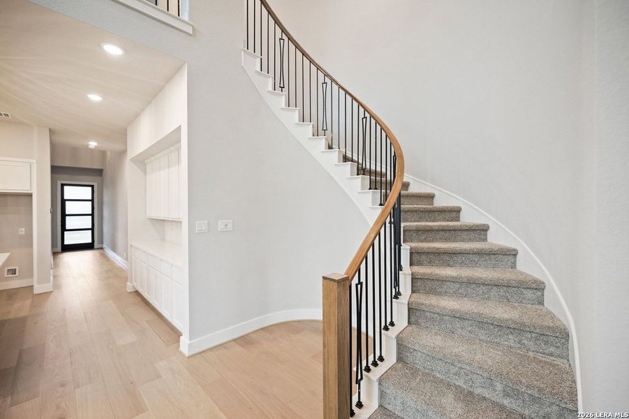 Spacious, unfurnished interior of a new home in Homestead, Schertz (Image 18). Spacious, unfurnished interior of a new home in Homestead, Schertz (Image 18).