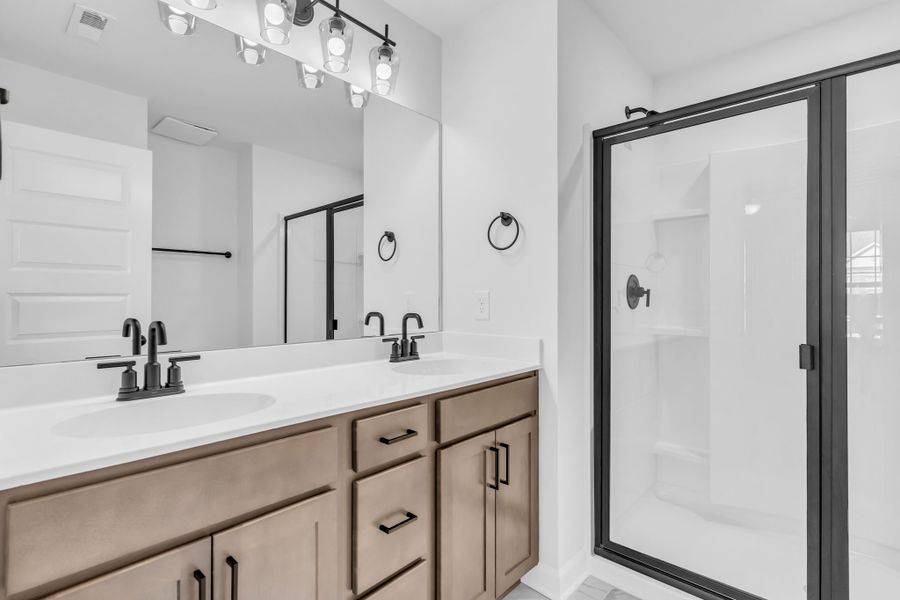 Furnished interior view inside a new home in Oxford Station, Gallatin (Image 9). Furnished interior view inside a new home in Oxford Station, Gallatin (Image 9).