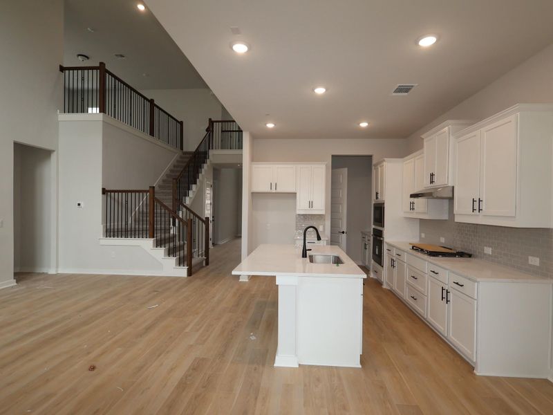 Furnished interior view inside a new home in Edgewood, Leander (Image 10).
